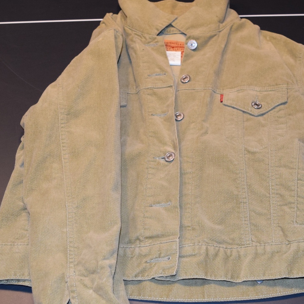 Women's S Tan Levi's(Levi Strauss) Corduroy Jacket
